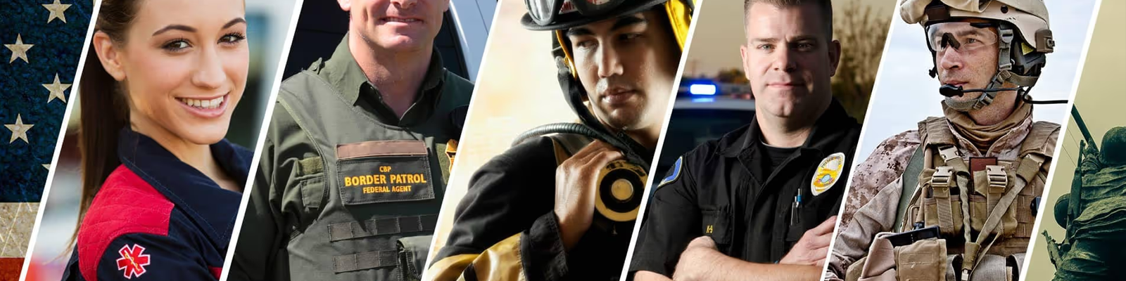 First Responders Flags for UTVs / Side-by-Sides - Forever Wave 12"x18" Flags