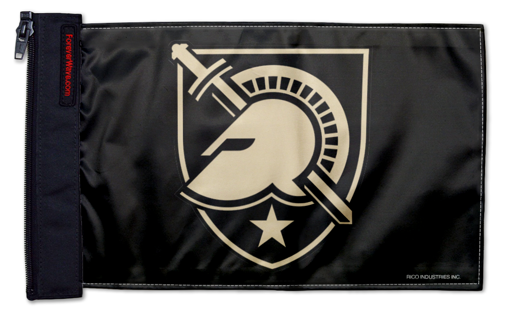 Army Knights 11"x17" Forever Wave Flag for Jeep Wrangler JKU 4-Door 2007-2018