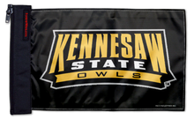 Kennesaw State 11"x17" Forever Wave Flag for Jeep Wrangler TJ 1996-2006