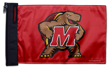 Maryland Terrapins 11"x17" Forever Wave Flag for Golf Carts
