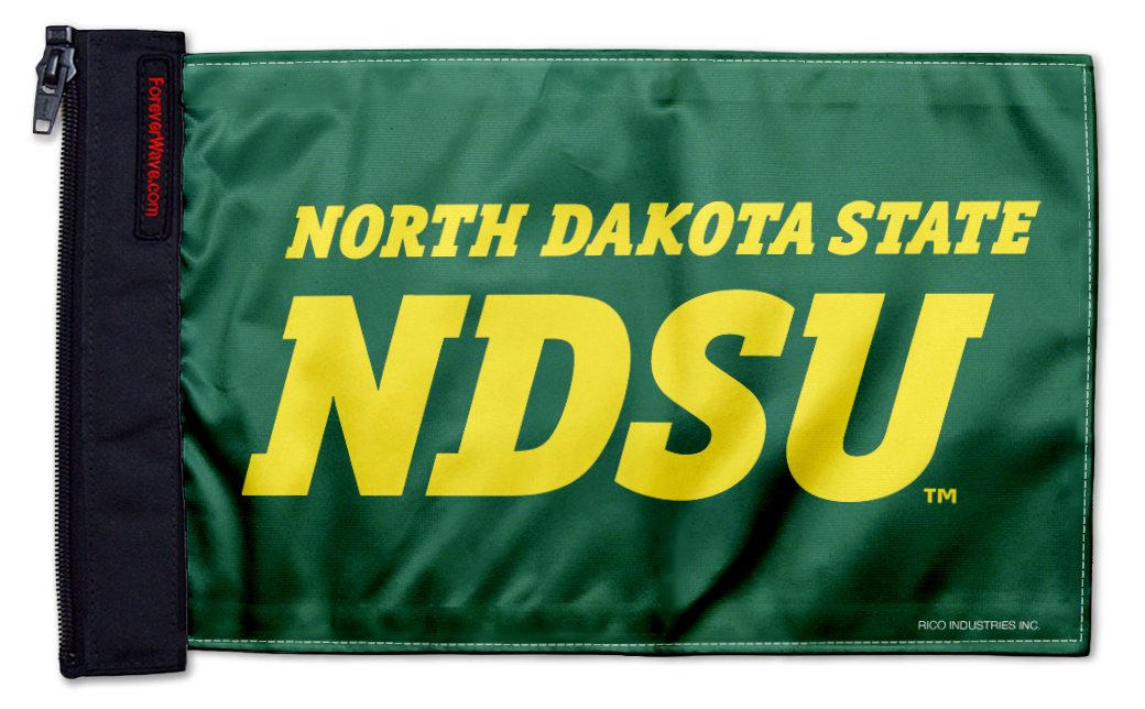 North Dakota State 11"x17" Forever Wave Flag