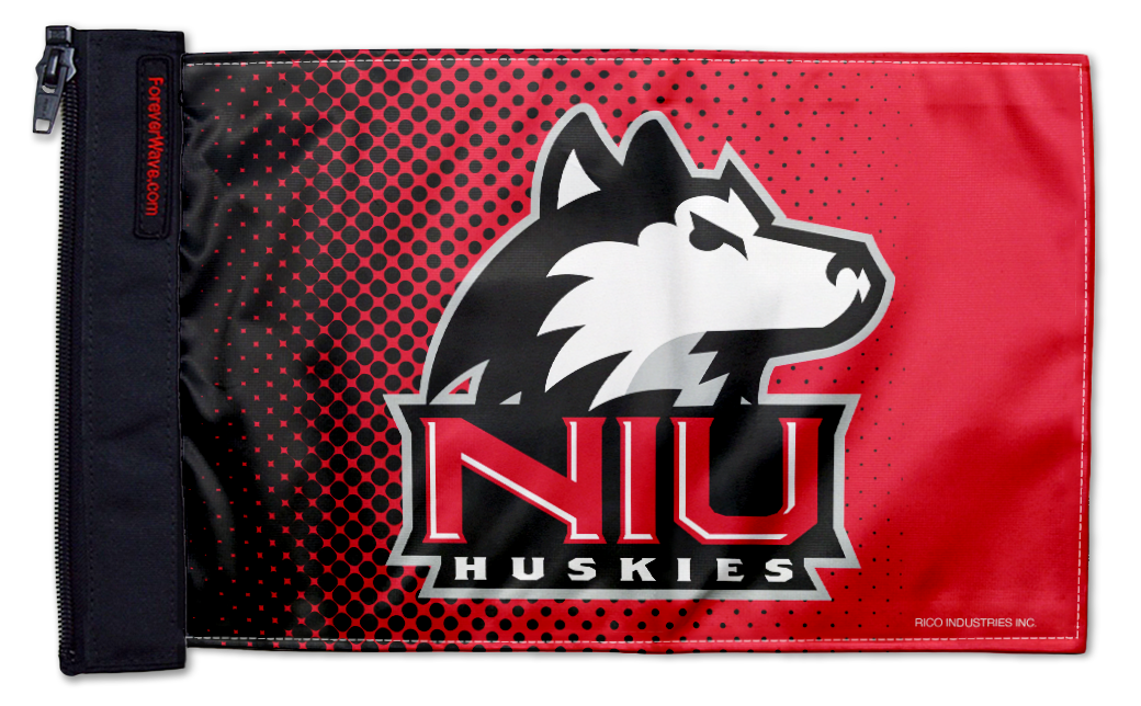Northern Illinois 11"x17" Forever Wave Flag