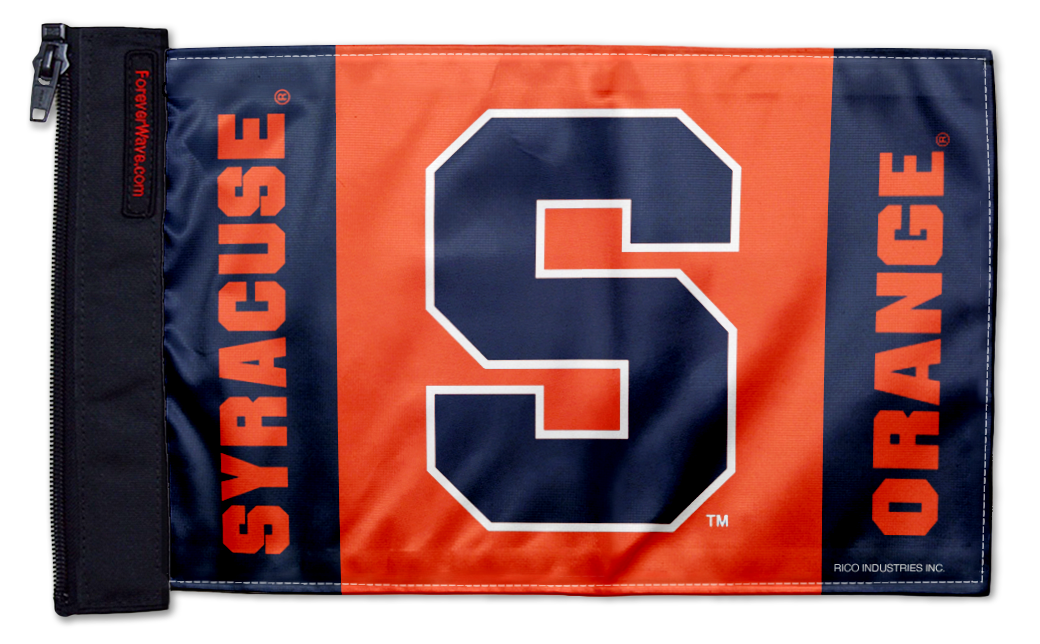 Syracuse 11"x17" Forever Wave Flag for Jeep Wrangler TJ 1996-2006