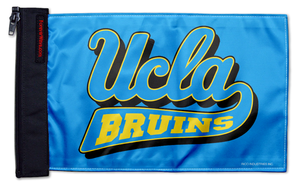 UCLA 11"x17" Forever Wave Flag for Jeep Gladiator JT