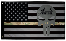 USA Subdued Thin Camo Line Infidel 3'x5' Double-Sided Flag