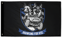 Krawling For K9s 3'x5' Double-Sided Flag