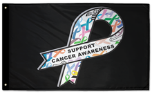 Support Cancer Awareness 3'x5' Double-Sided Flag