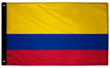 Colombia 3'x5' Double-Sided Flag
