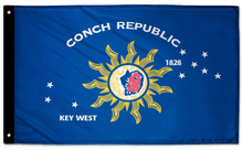 Conch Republic 3'x5' Double-Sided Flag