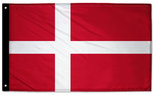 Denmark 3'x5' Double-Sided Flag