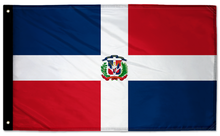 Dominican Republic 3'x5' Double-Sided Flag
