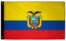 Ecuador 3'x5' Double-Sided Flag