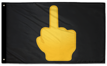 Emoji Middle Finger 3'x5' Double-Sided Flag
