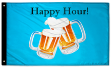 Happy Hour Beers 3'x5' Double-Sided Flag