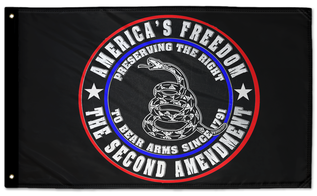 2nd Amendment 3'x5' Double-Sided Flag