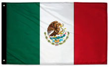 Mexico 3'x5' Double-Sided Flag