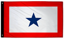 Service Blue Star 3'x5' Double-Sided Flag