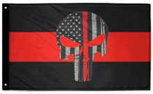 Thin Red Line Punisher 3'x5' Double-Sided Flag