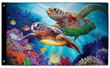 Sea Turtles 3'x5' Double-Sided Flag