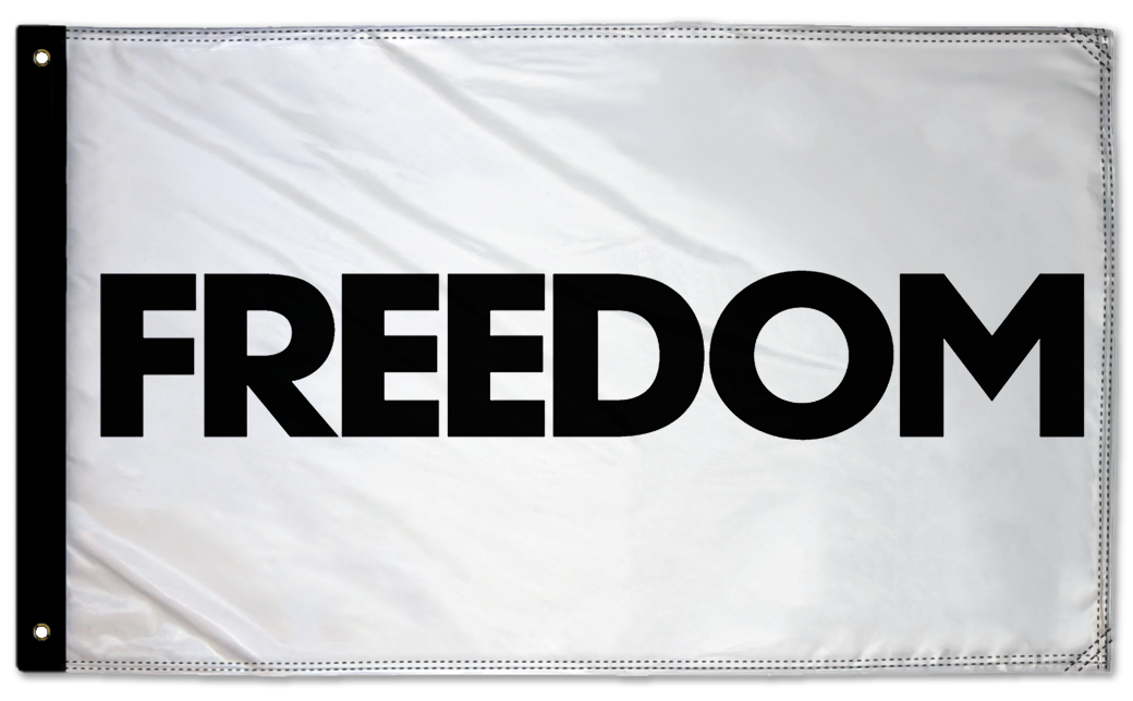 Freedom 3'x5' Double-Sided Flag