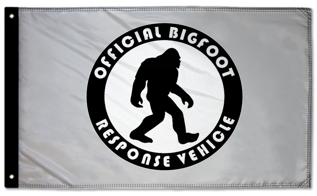 Bigfoot 3'x5' Double-Sided Flag