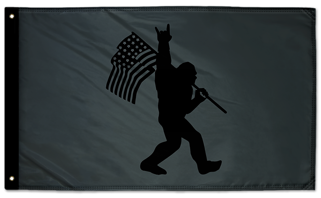 Bigfoot USA 3'x5' Double-Sided Flag