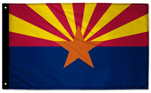 State Flag Arizona 3'x5' Double-Sided Flag