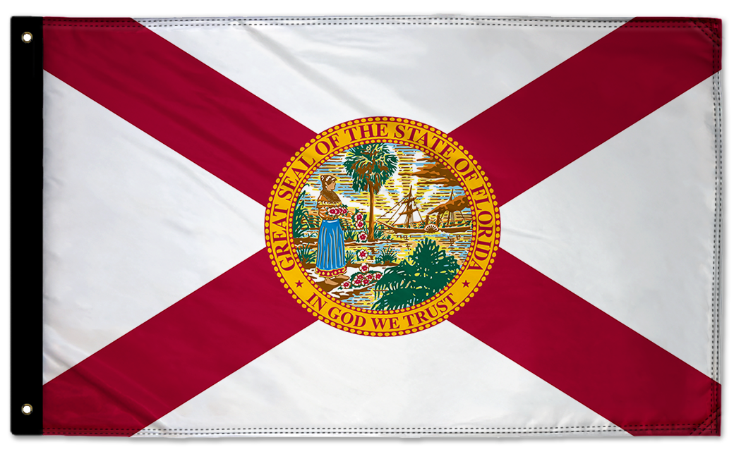 State Flag Florida 3'x5' Double-Sided Flag