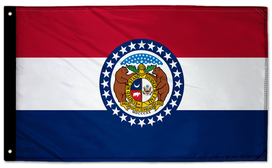 State Flag Missouri 3'x5' Double-Sided Flag