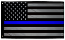 USA Subdued Thin Blue Line 3'x5' Double-Sided Flag