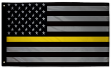USA Subdued Thin Gold Line 3'x5' Double-Sided Flag