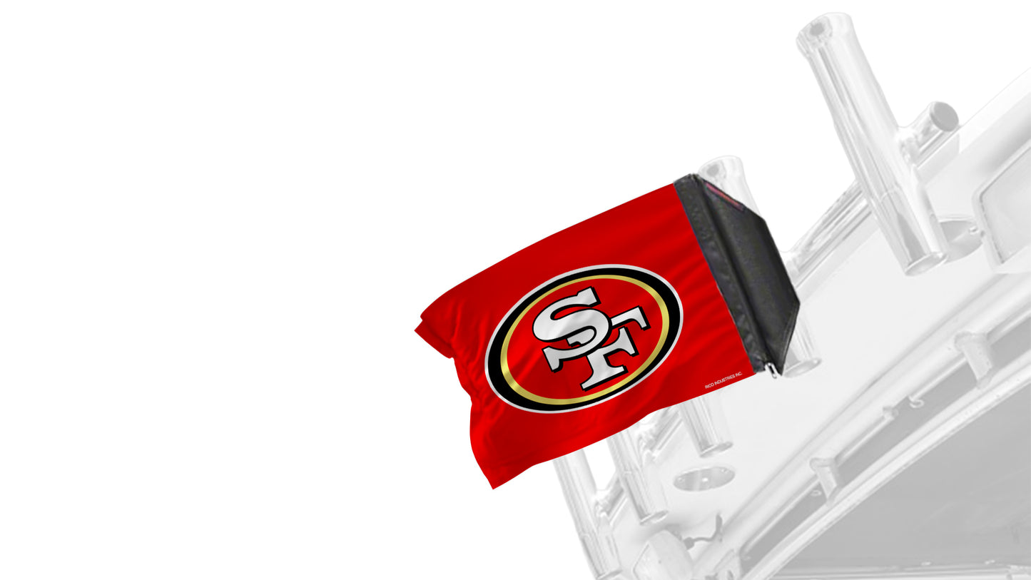 San Francisco 49ers 11"x17" Forever Wave Flag