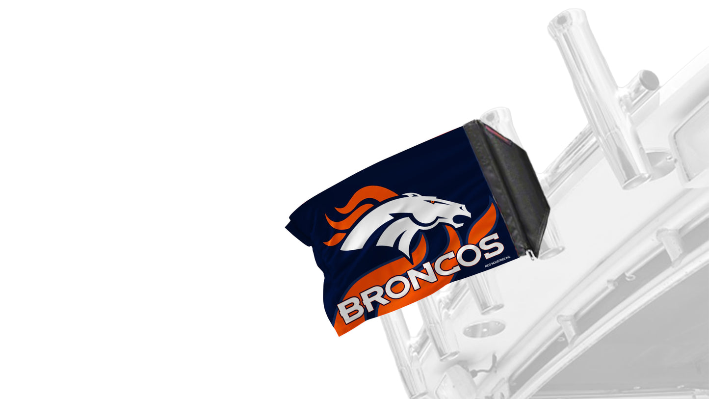 Denver Broncos 11"x17" Forever Wave Flag