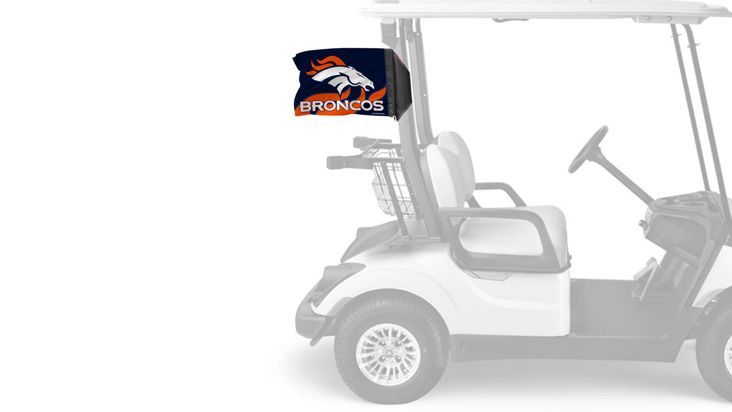 Denver Broncos 11"x17" Forever Wave Flag