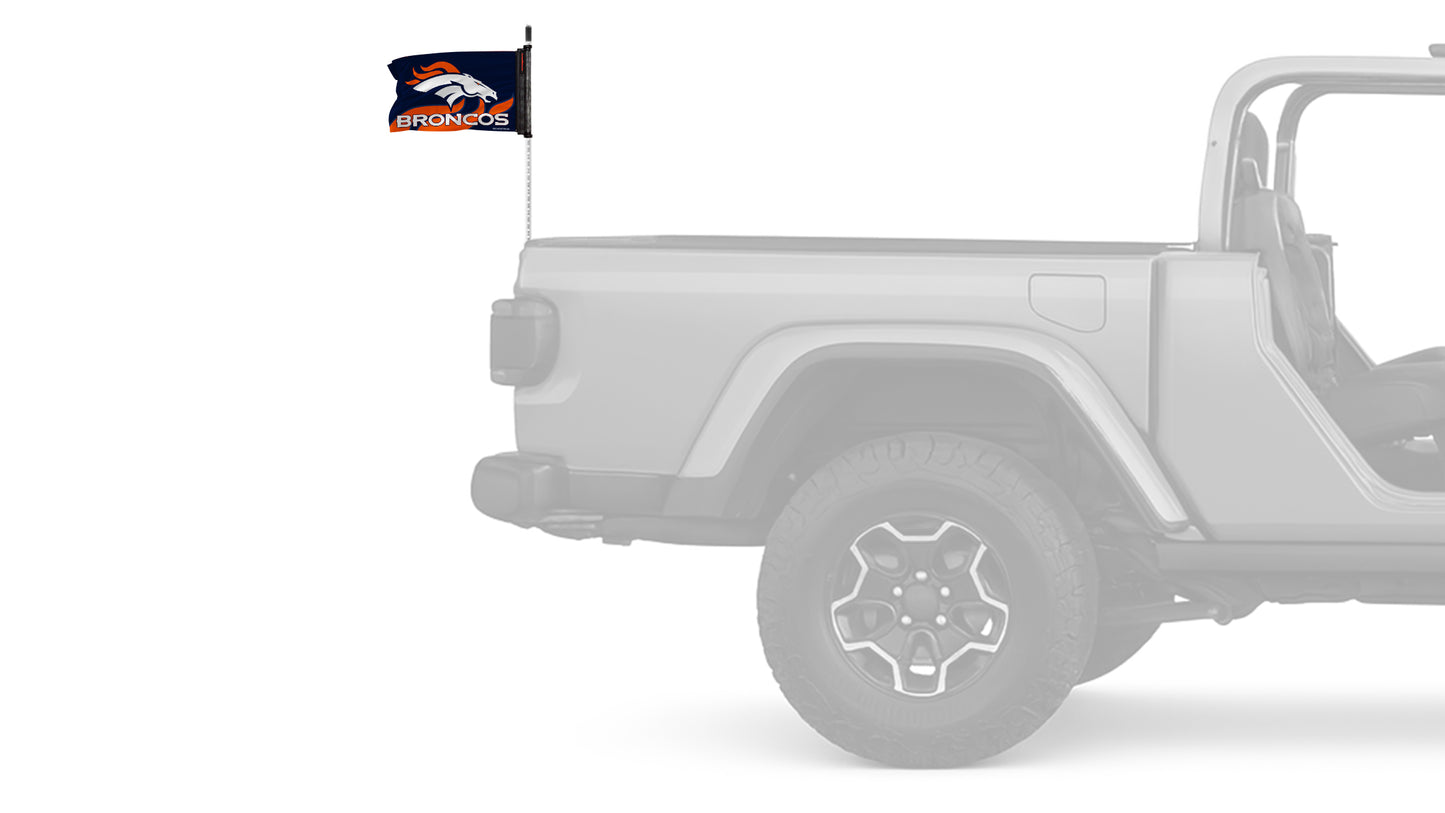 Denver Broncos 11"x17" Forever Wave Flag