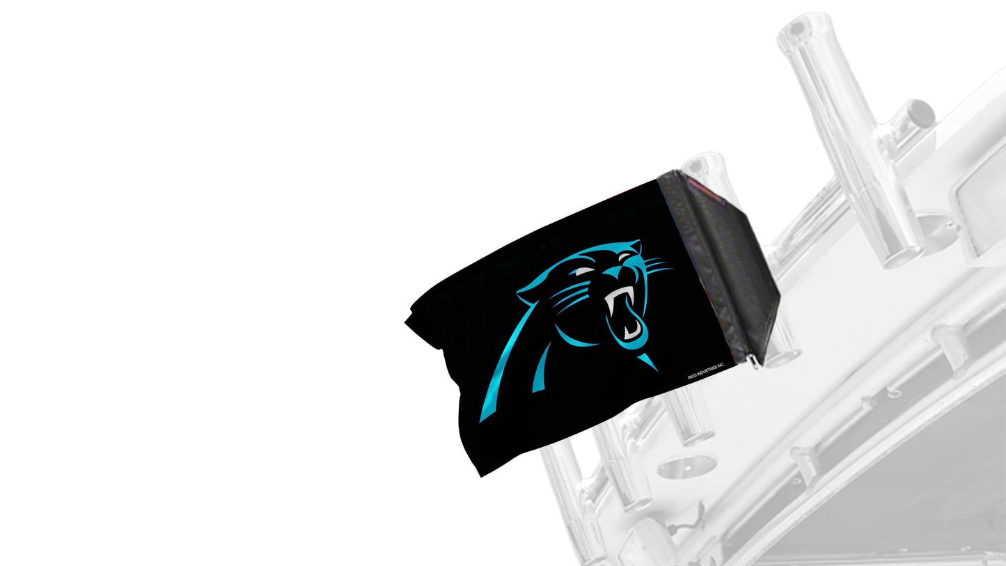 Carolina Panthers 11"x17" Forever Wave Flag for Boats
