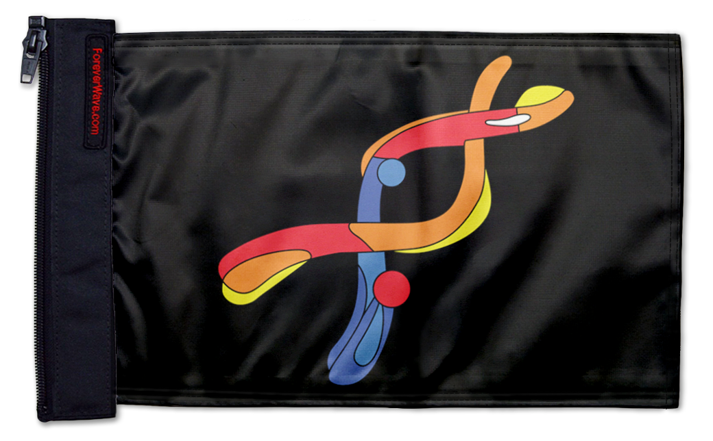 DYRK1A 12"x18" Forever Wave Flag for UTVs