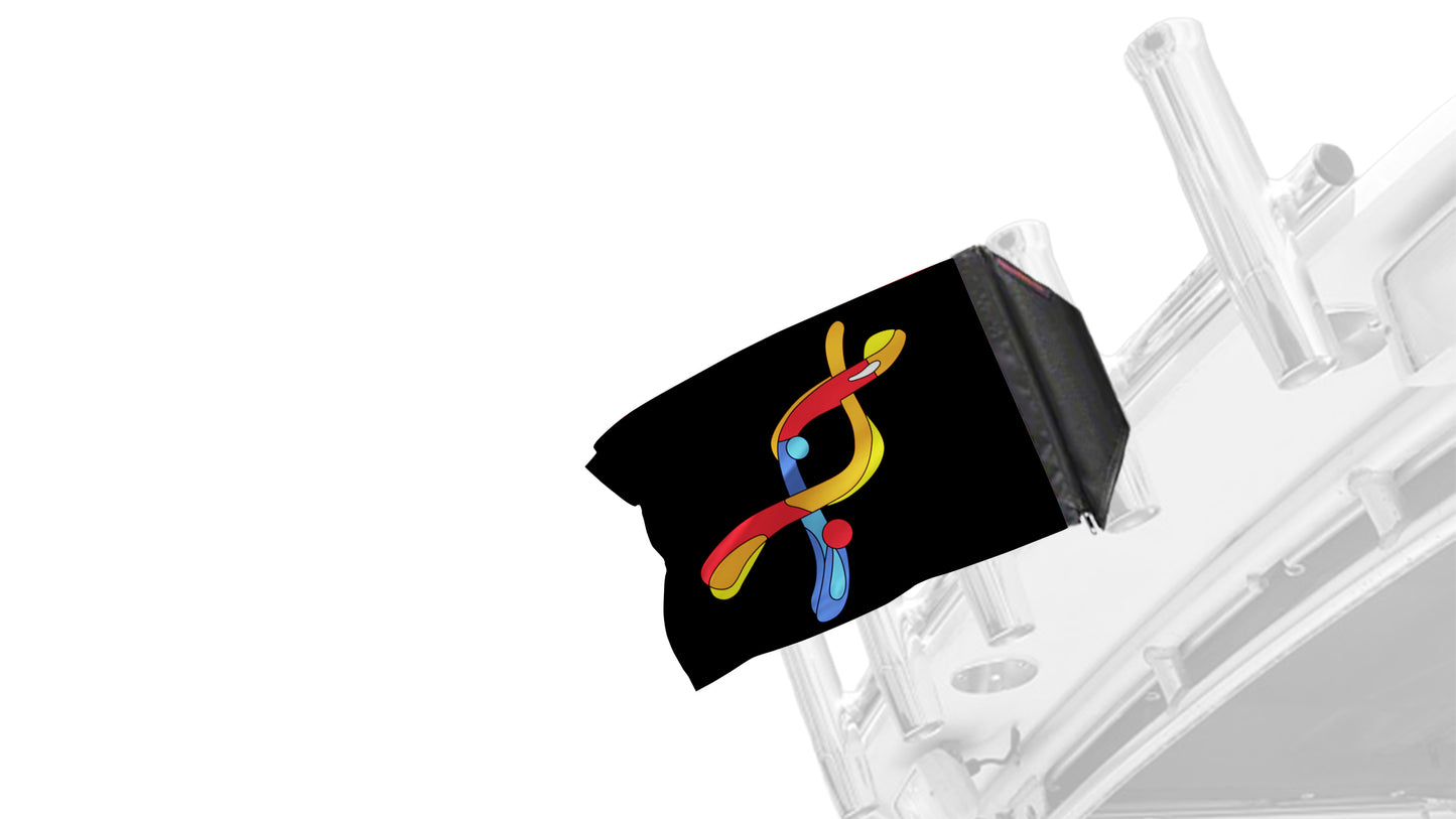 DYRK1A 12"x18" Forever Wave Flag