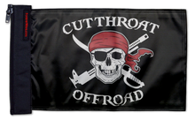 Cutthroat Offroad Flag 12"x18" Forever Wave Flag