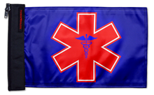Medical 12"x18" Forever Wave Flag for Jeep Wrangler YJ 1986-1995