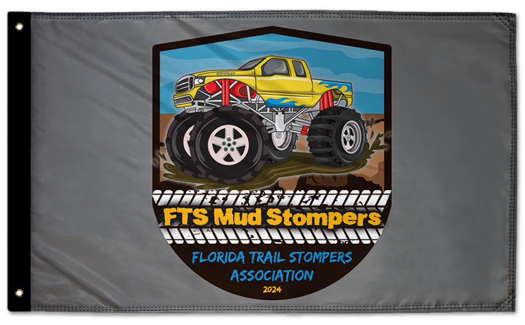Florida Trail Stompers Flag 3'x5' Double-Sided Flag