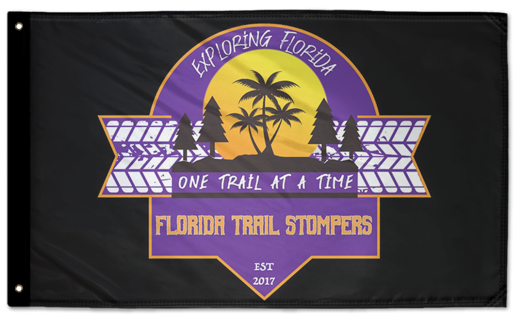 Florida Trail Stompers Flag 3'x5' Double-Sided Flag