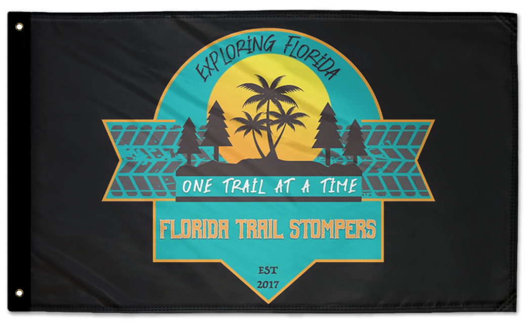 Florida Trail Stompers Flag 3'x5' Double-Sided Flag