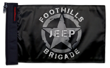 Foothills Jeep Brigade Flag 12"x18" Forever Wave Flag
