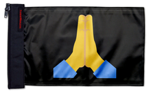 Emoji Praying Hands 12"x18" Forever Wave Flag for Jeep Wrangler LJ 2003-2006