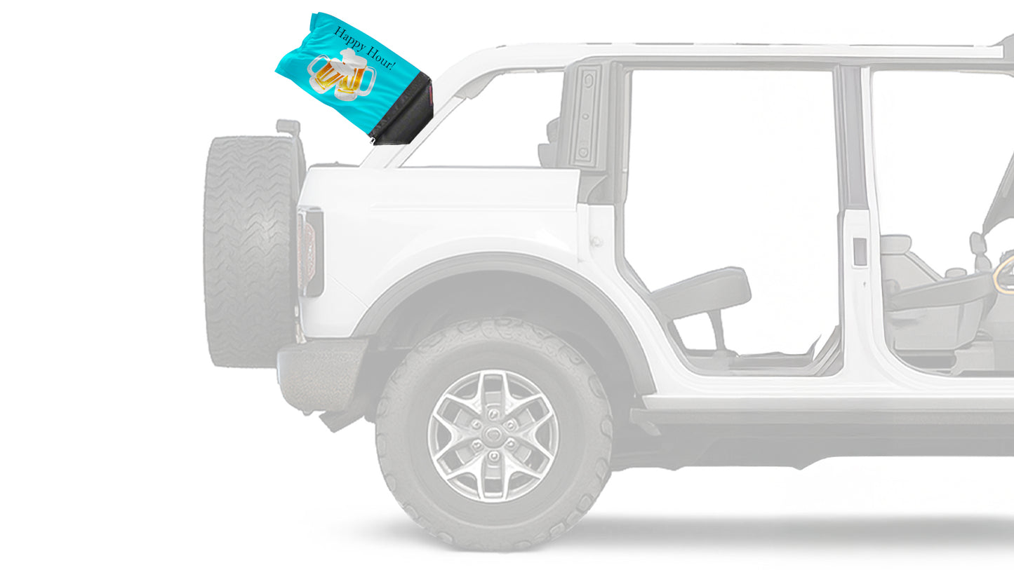 Happy Hour Beers 12"x18" Forever Wave Flag