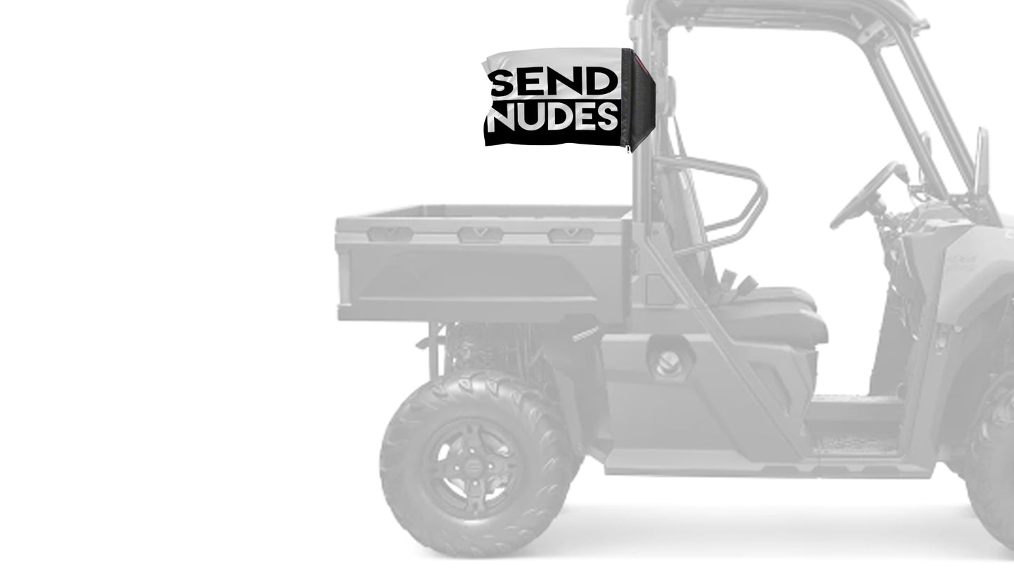 Send Nudes 12"x18" Forever Wave Flag