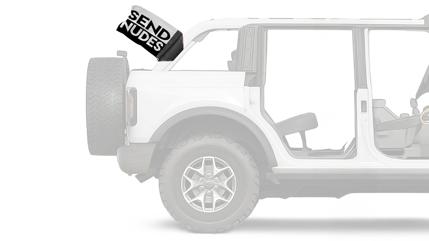 Send Nudes 12"x18" Forever Wave Flag