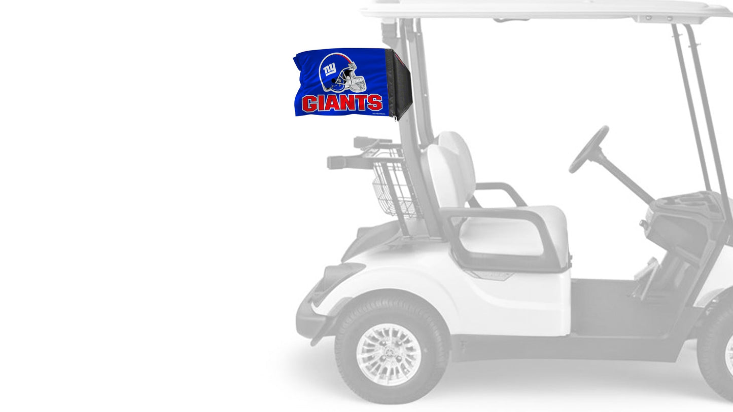 New York Giants 11"x17" Forever Wave Flag for Golf Carts