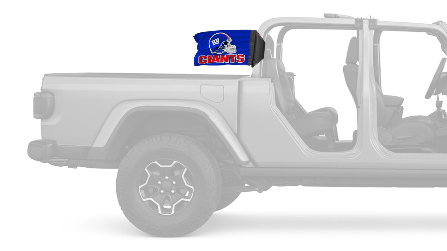 New York Giants 11"x17" Forever Wave Flag for Jeep Gladiator JT